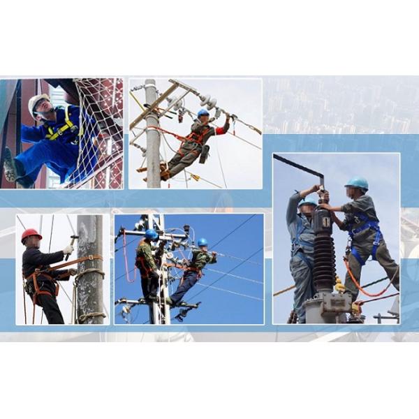 Lineman Safety Harness Construction Safety Tools 100% Polyester Safety Belt