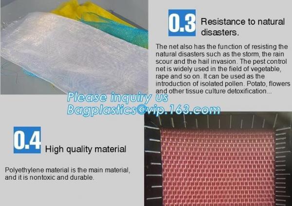 cheap and durable plastic colored anti mosquito netting/window insect screen,Industrial Agricultural Greenhouses use 2m