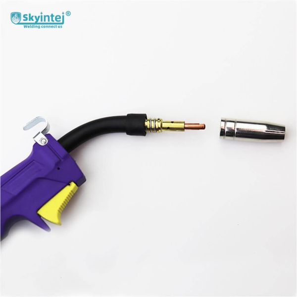 SKYINTEJ 15AK Welding Torch Complete Set Customized Cable Size and Length Purple Handle