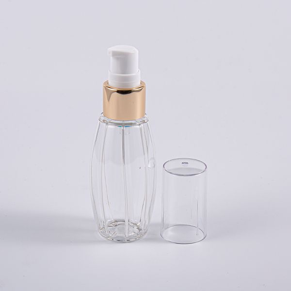 Travelling Use 50ml PETG Ball Shape Bottle With Pump