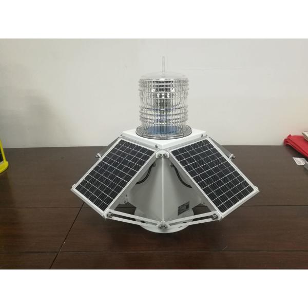 LED Mono Crystalline Silicon Solar Marine Lantern IP68 Waterproof 7 Vertical Divergence