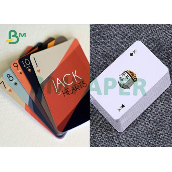 300gsm Playing Card Paper Blue Core Prevent Cheating For Printing Pattern