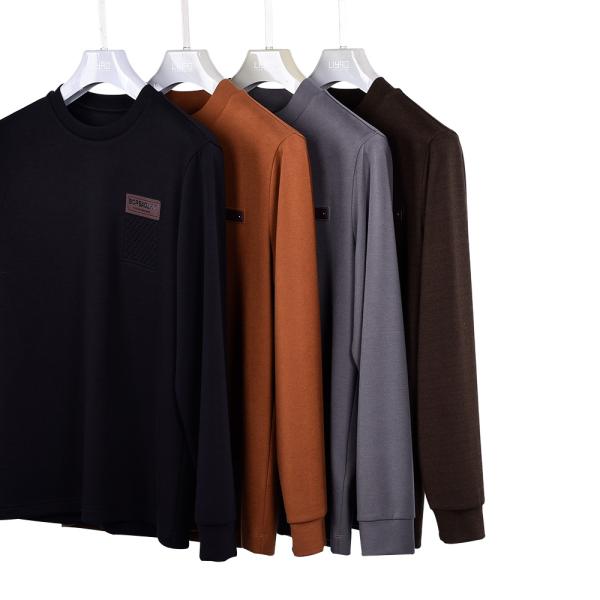High Quality Odm Pullover Plain Dyed Plush Blank Jogger Black Crewneck Custom Hoodie Crew Neck Sweatshirt