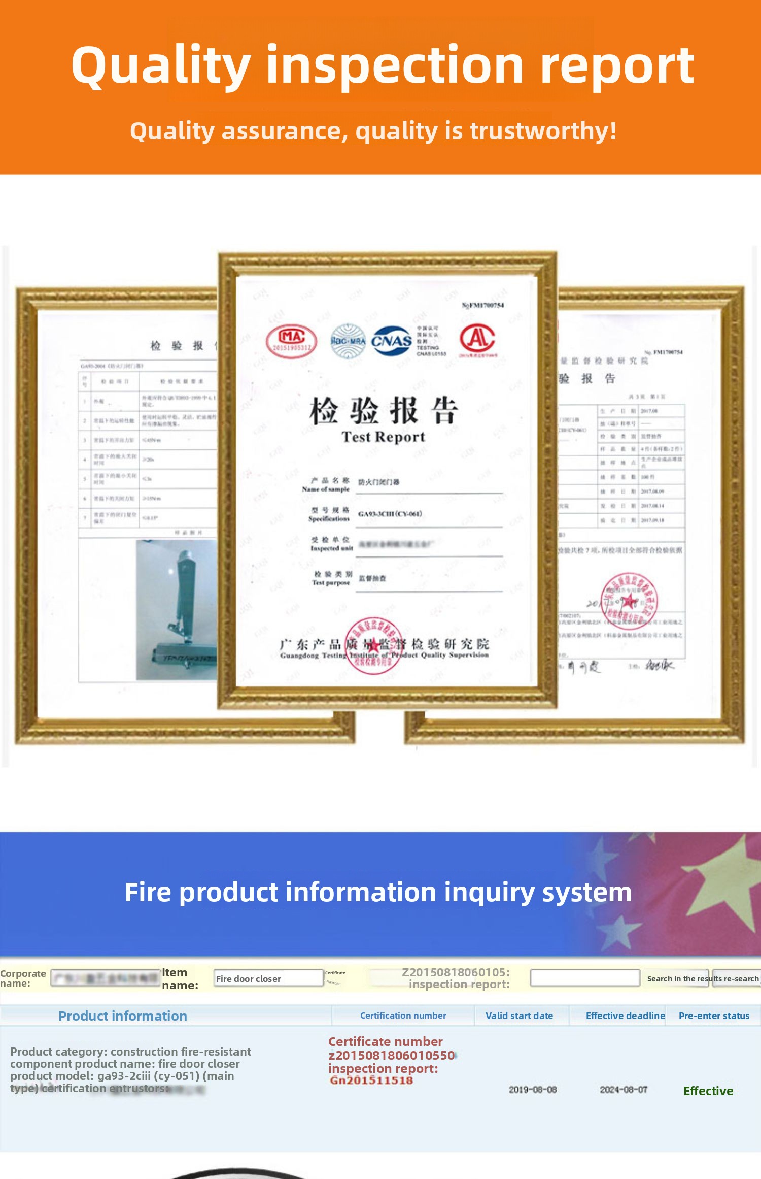 Modern Design Aluminum Hydraulic Buffer Automatic Silent Spring Heavy-Duty Fire Door Closer Adjustable Speed 55-100kg Capacity
