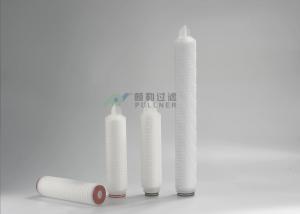 China PP Filter Cartridge 2.7 Diameter 10/20/30/40 Length 1micron 5micron PP material on sale