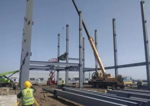 Portable Structural Steel Hanger Warehouse Loading Metal H Structural Airplane Hangar