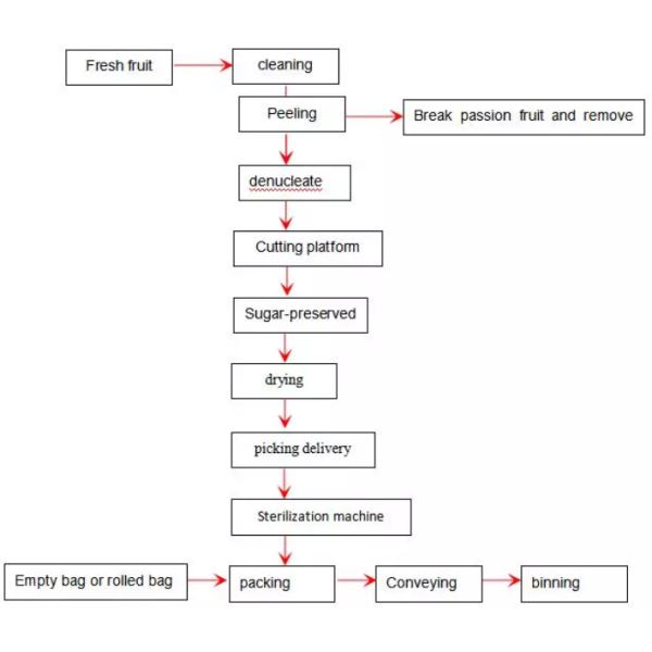 Passion Fruit And Mango Production Line 200kg Per Hour