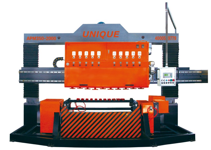 Buy cheap Stone Processing Arc Slab Polishing Machine 350mm To 2000mm product