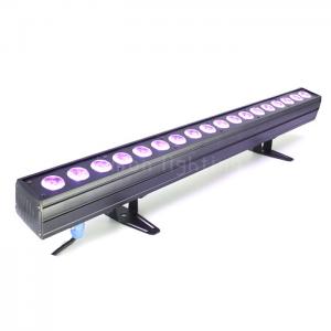 Buy cheap Indoor 18pcs 10w RGBW Pixel Individual Control LED Linear Wall Washer Lighting Bar DJ Lights product
