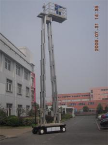 Buy cheap Self Propelled Work Platform With Tools , 6m Two Persons Vertical Mast Lift product