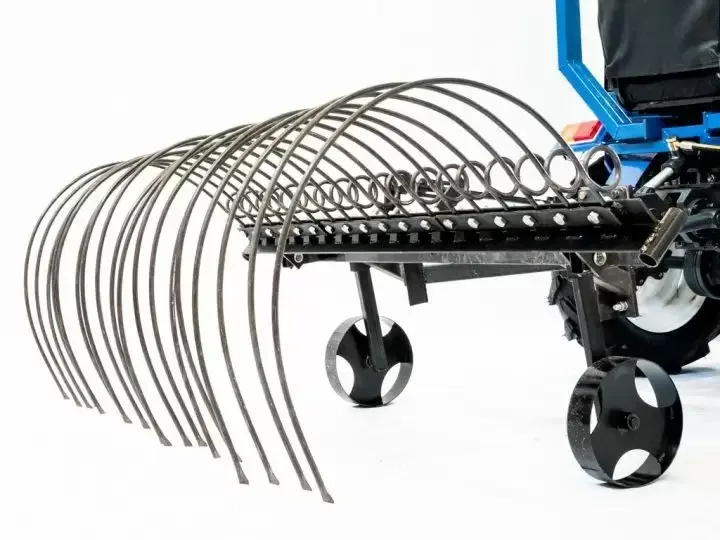 Hay Rake for Small Tractor – Grass Raker & Pasture Forage Collector