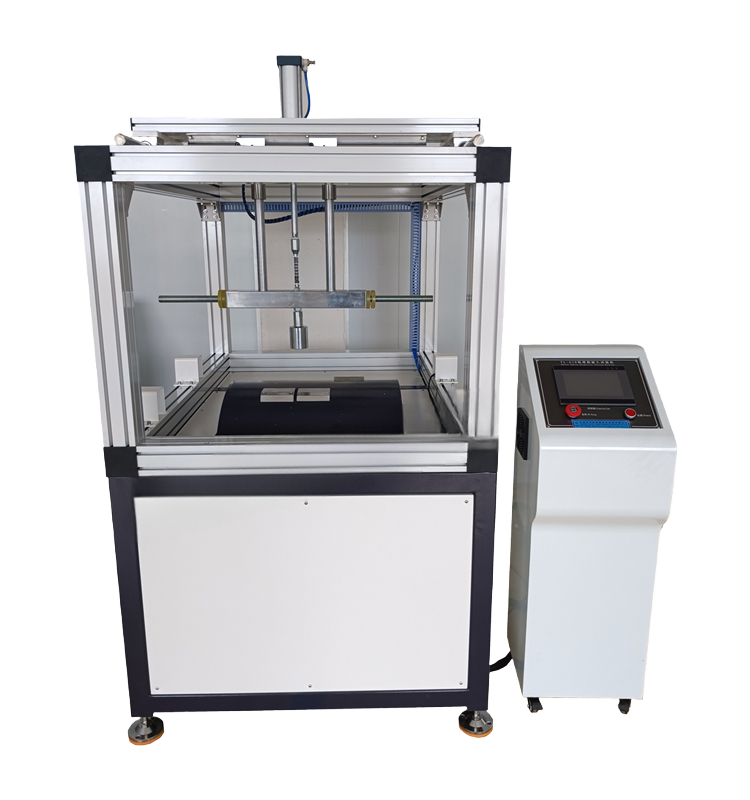Skate Dynamic Durability Testing Machine PLC Touchscreen Control | Roller Skate Scooter Wheel Abrasion Fatigue Tester