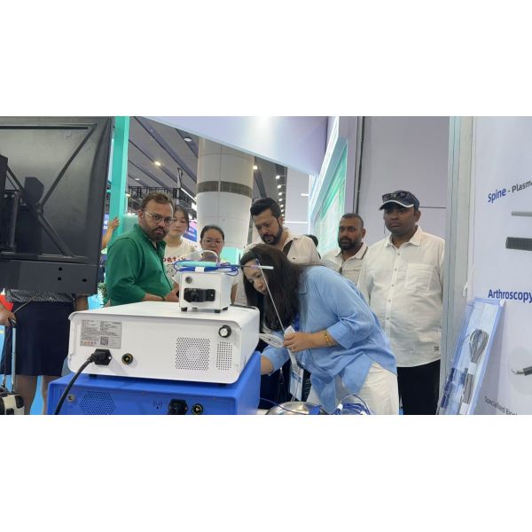 Portable Gynecology Radiofrequency Plasma Surgery System - Side View