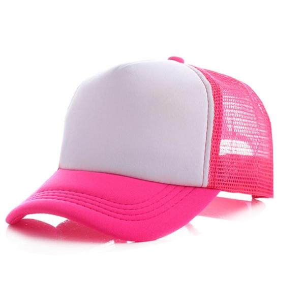 Gorra Mesh Trucker Hats Custom Logo Embroidery Patch Plastic / Self Fabric Closure