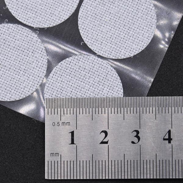 China Manufacturer Hot Sell Customized Nylon Strong Adhesive Hook And Loop Dots/Rectangle/Square/Circles