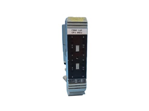 Foxboro P0400DAFBM1 Input Module with 8 Isolated Channels 16-bit Resolution for 4-20 mA and 0-10 V Signals