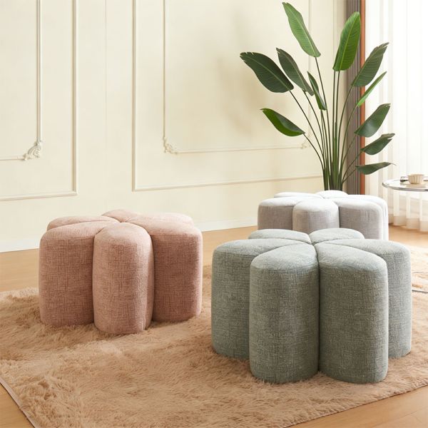 Single Seater Sofa Vacuum Packed Compressed Foam Minimalist Modular Floor Couch Without Wood For Home Living Room