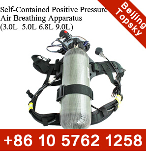 positive pressure breathing apparatuse