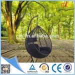 Encase Rattan Outdoor Patio Swing Chair , Swing Hanging Chair With Cushion