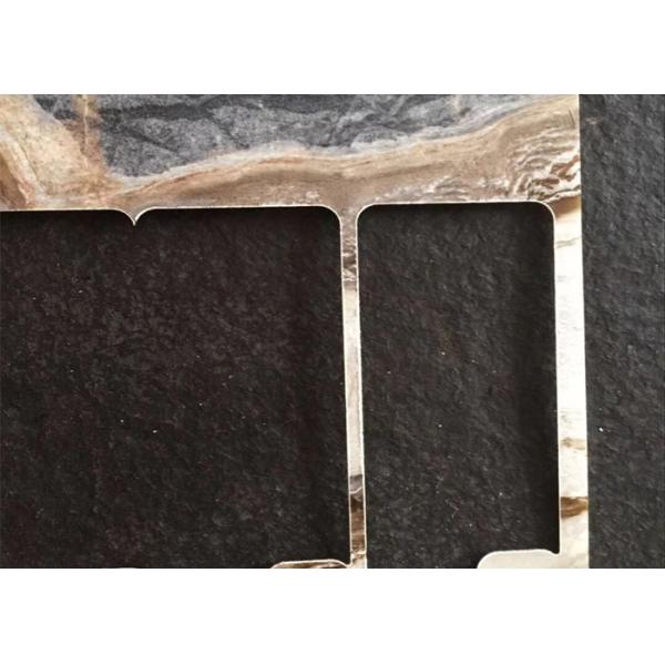 Polished Surface Natural Stone Crafts Marble Cellphone Case Shell With Pattern