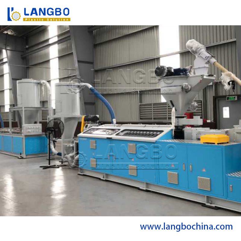 WPC Decking Production Line With Embossing Texture Unit For Building Decoration Material Production