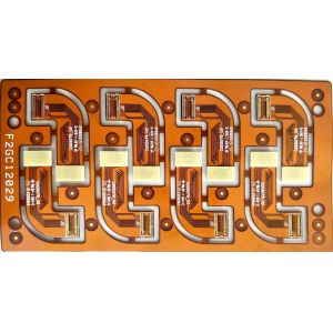 China ODM Immersion Silver Flexible Printed Circuit Board Polyimide Flex PCB 0.2mm on sale