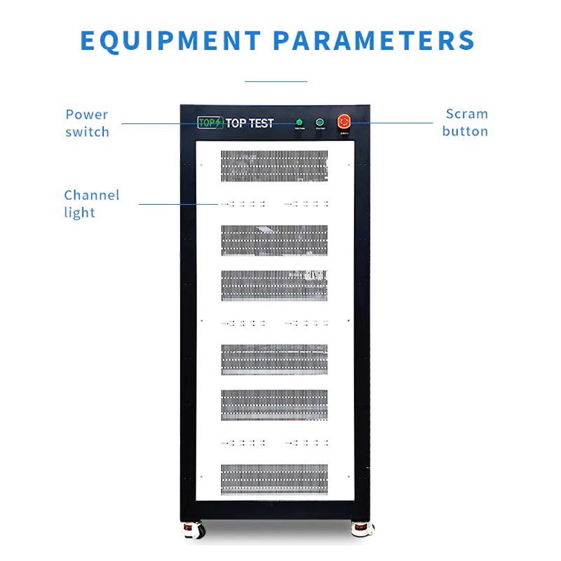 18650 32650 21700 Battery Pack Aging Cabinet Prismatic EV Battery Testing Machine