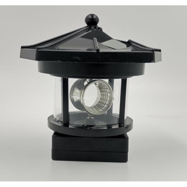Waterproof 1.2V IP65 Garden Lighthouse Rotating Light