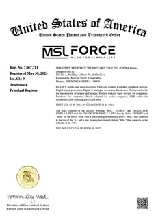 MSL FORCE MADE FOR SIMPLE LIFE9737121452028530-2029530 Pro AV 4K Video Adapter Bundled For Adapter Ring