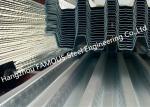 Corrugated Metal Floor Decking Formwork For Multi Storey Building Commercial And