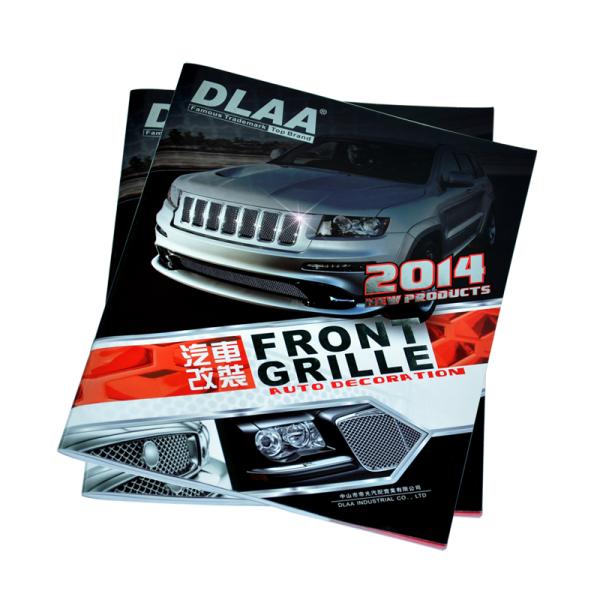 Offset UV Magazine Book Printing , Full Color Catalogue Brochure Printing