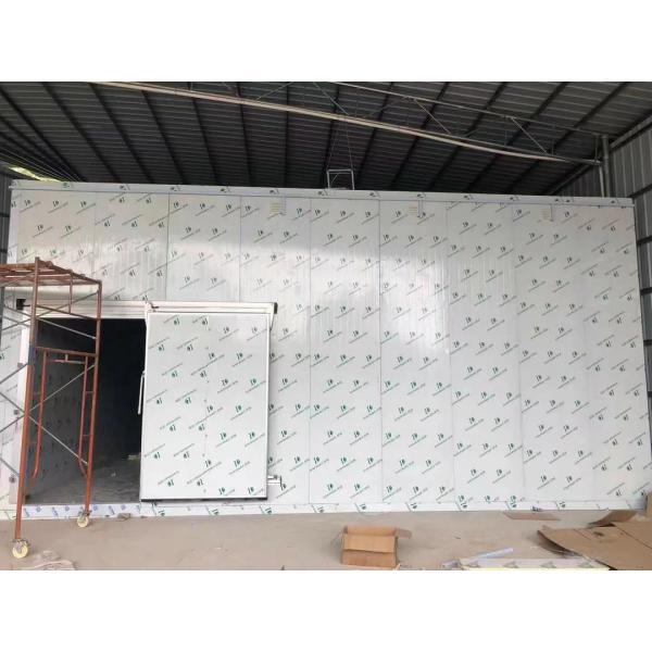 Cam Lock PU Panels Walk In Cold Room Freezer For Chicken Beef Modular Storage Room
