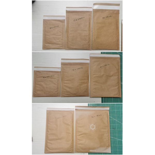 Honeycomb Kraftbrown Paper Bubble Mailers 240GSM Padding Crush Resistant Structure