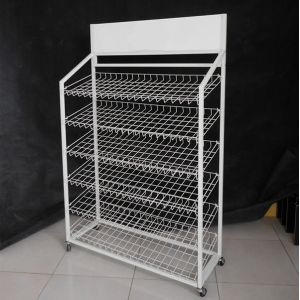 485mm Depth 1680mm Height Supermarket Display Racks In Various Colors