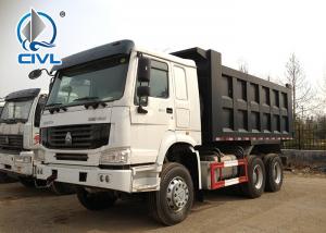 Buy cheap New Diesel Heavy Duty Dump Truck Payload 30 Tons 10 Wheels Hyva 16m3 Bucket white color product