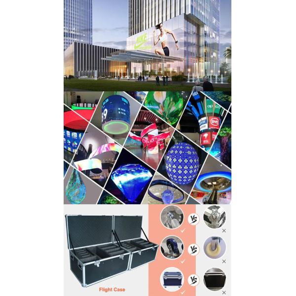 Curtain 3D Outdoor Led Display Screen P2.5 P3 P4 P6 P8 P10 Panel