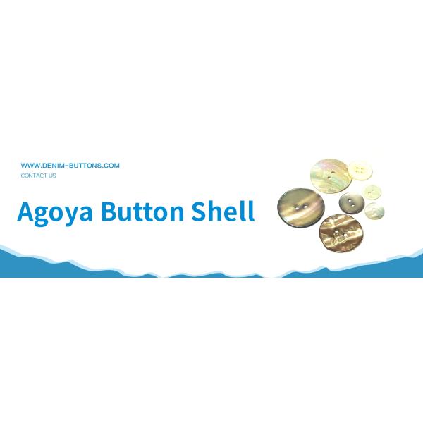 Agoya Shell Buttons | Bulk Clothing Button