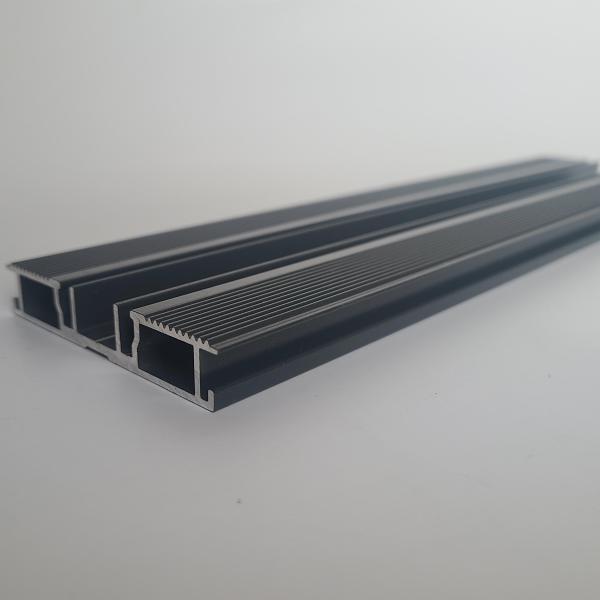 Square 6061 Extruded Aluminium Folding Door For Sliding Decorative