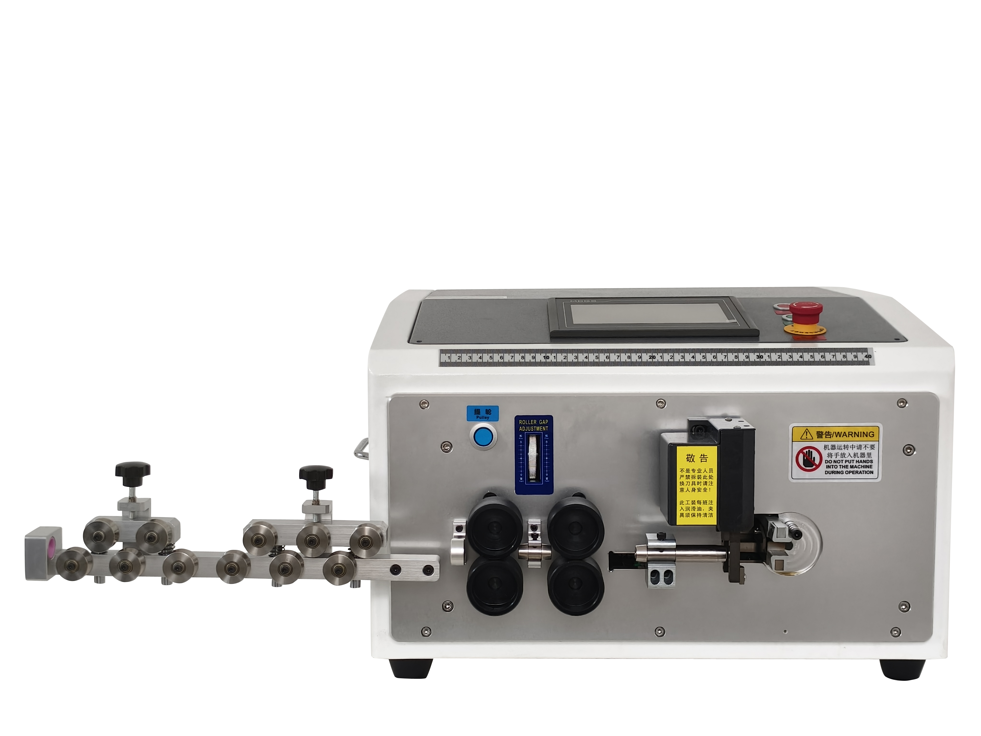 PLC Cable Cutting Machine 7 Inch Touch Screen Wire Processing Machine 220V