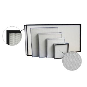 Buy cheap HVAC Minipleat HEPA Filter Industrial ULPA Air Filter High Efficiency from wholesalers