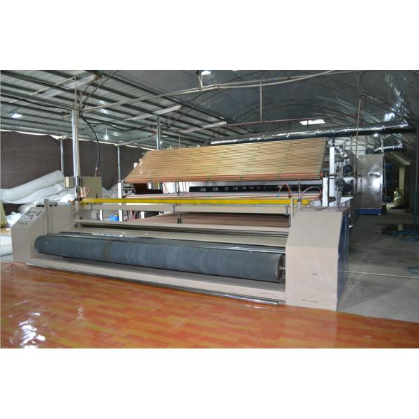 110kw Cotton Wadding Machine Mattress Glueing Production Line For Quilt