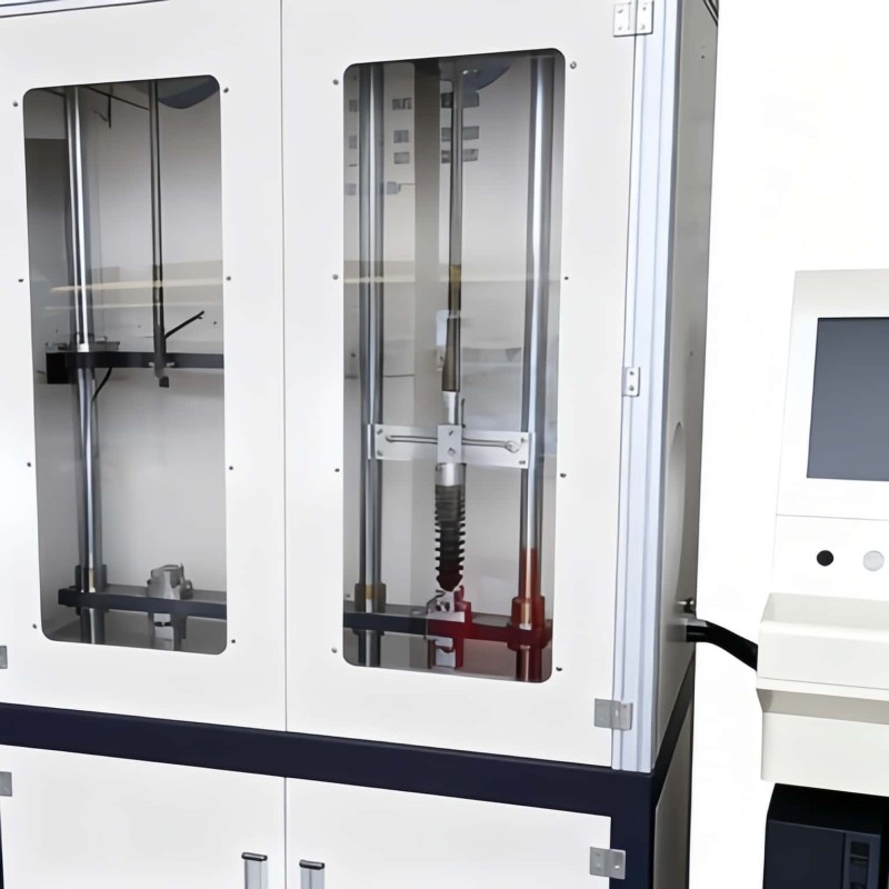 HUAKAI Shock Absorber Durability Fatigue Life Testing Machine Vertical Vibration Computer Control High Precision Displacement