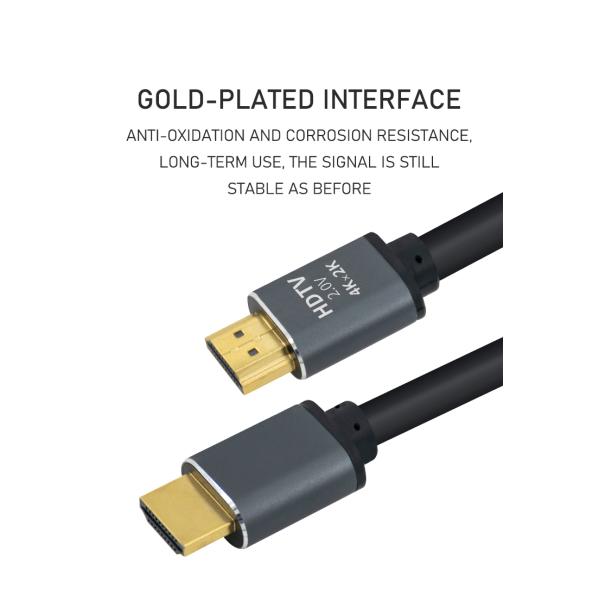 Customizable 4k 1080P HDMI Cable 1m 1.5m 2m 3m 5m 10m With Alloy Shell