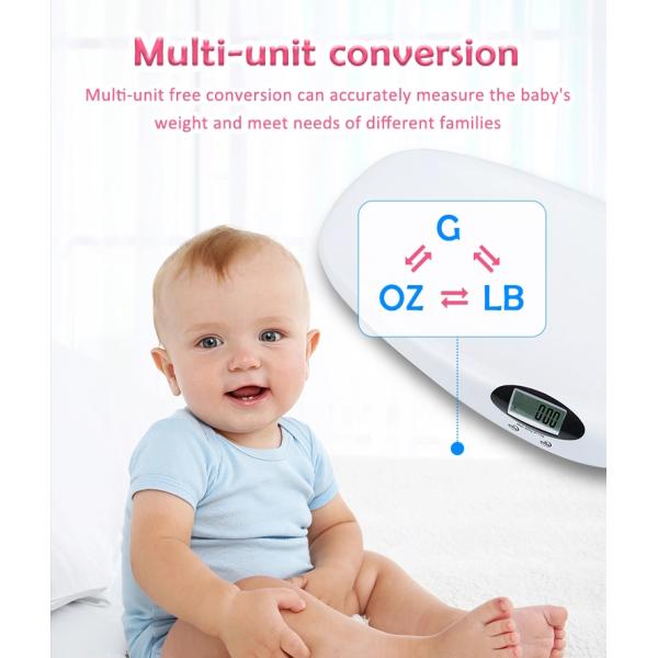 Multi Unit Convertible Digital Baby Weighing Scale With Tare Function