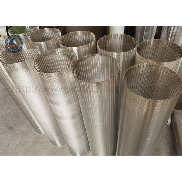 25 - 1027 mm Diameter Water Well Wire Wrapped Screen For Sand FIlter