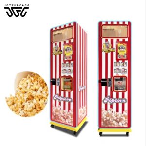Buy cheap 220V Coin Bill Operated Popcorn Vending Machine 50x44x166cm product