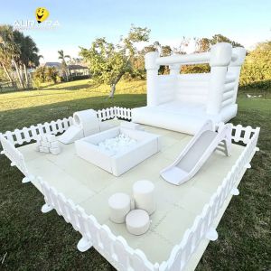 Buy cheap Playground Inflatable Soft Play Equipment Indoor Outdoor White Soft Play Package product