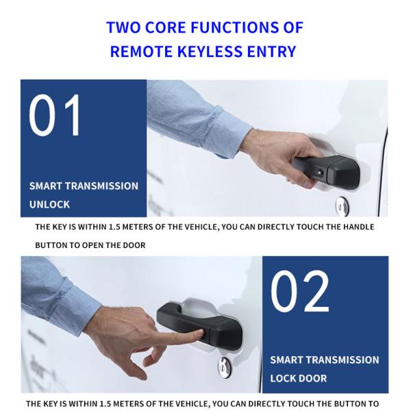 OEM ODM Car Door Accessories With Capacitive Sensor Technology