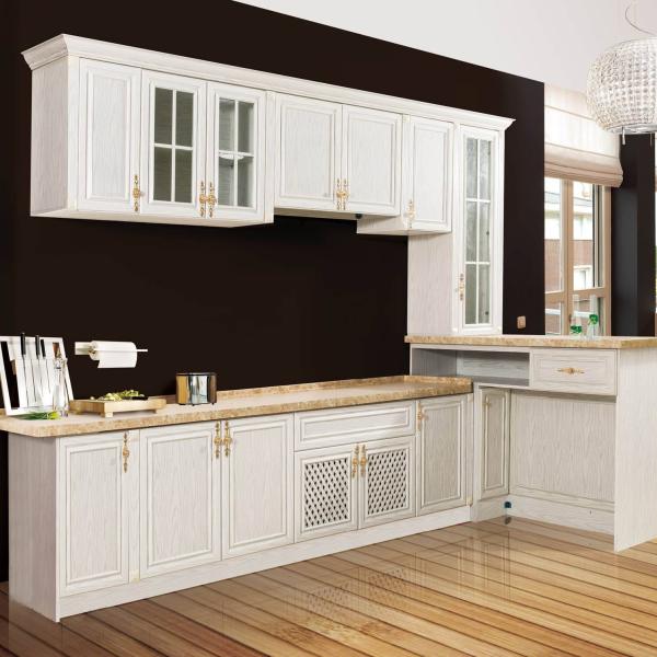 G Shape Long Handle Rack 6063 Aluminum Kitchen Profile
