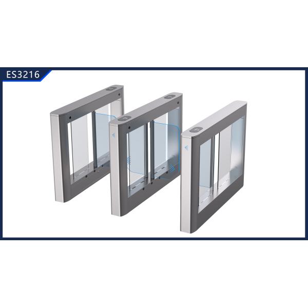 Access Control Turnstile Security Doors Systems for Office Buildings Transit Time 35 Persons/min